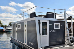 Cosy floating boatlodge Athene